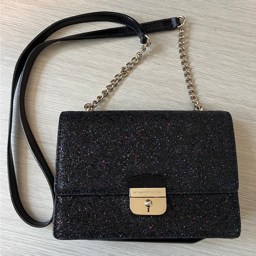 Kate Spade Sunset Lane Glitter Crossbody Bag